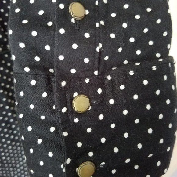 💓SOLD💓 MERONA Polka Dot Shirt Dress Shirtdress - Picture 10 of 13